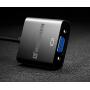HDMI to VGA 1080P HDMI Male to VGA Female Video Converter Adapter Cable for PC Laptop HDTV Projectors and Other HDMI Input Devices