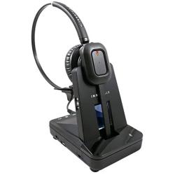 Wireless Headset Compatible with Polycom VVX300, VVX310, VVX400, VVX410 - Desk Office Phone Call Center Wireless Headset with EHS Cord Bundle for Remote Answering Wireless Headset(Explorer)