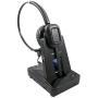 Wireless Headset Compatible with Polycom VVX300, VVX310, VVX400, VVX410 - Desk Office Phone Call Center Wireless Headset with EHS Cord Bundle for Remote Answering Wireless Headset(Explorer)