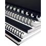 Rayson TD-1500B34R Binding Machine, Round Holes, 3:1 Pitch Wire-O Binder Punch 15 Sheets/Bind 130 Sheets with Sturdy Metal Construction