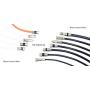 50 Feet, White RG6 Coaxial Cable (Coax Cable) with Connectors, F81 / RF, Digital Coax - AV, Cable TV, Antenna, and Satellite, CL2 Rated, 50 Foot 50 Feet, White RG6 Coaxial Cable (Coax Cable) with Connectors, F81 / RF, Digital Coax - AV, Cable TV, Antenna, and Satellite, CL2 Rated, 50 Foot