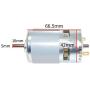 Micro 775 Series 12V/24V DC Motor With Saw Blade Connecting Rod With Seat Mounting Holder Stands Bracket Cutting Machine
