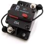 parts PTT 25 Amp / 12V- 48VDC,Waterproof Circuit Breakers with Manual Reset Resettable Fuse) in line fuse holder switch for Boat Marin RV Caravan Battery Motor Trailer Bus Truck