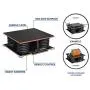 Small Vibrating Table/Vibration Tumbler Chocolate Confectionery Machine Bubble Free Concrete MOLDS