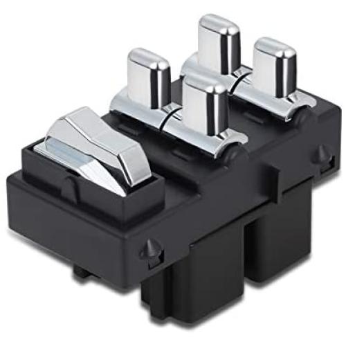 OE Style Driver Side Master Power Window Control Switch Replacement for Lincoln Town Car 98-02