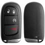VOFONO Smart Keyless Entry Remote Car Alarm Key Fob Fit for Dodge Ram 1500 2500 3500 2013-2018, FCC ID: GQ4-54T