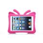 Simicoo iPad Mini 4 3 2 3D Cute Butterfly Case for Kids Light Weight EVA Stand Shockproof Rugged Heavy Duty Kids Friendly Tablet Case for iPad Mini 4 3 2 (Rose)
