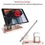 Fingic 4 in 1 Charging Stand for Apple Watch (5/4/3/2/1), Airpods Pro 2019, Airpod 2/1, iPhone SE 2020/11 Pro/X/XS/XR/Xs Max/8 Plus, Charging Dock Station for iPad Stand Tablet Stand Samsung,Rose Gold