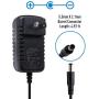 SONICAKE 9V DC 1A Power Supply Adapter for Piano Keyboard and Guitar Effects Pedal Center Negative