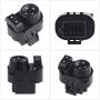 WMPHE Compatible with Power Mirror Switch 2007-2014 Chevrolet Silverado GMC Sierra 1500 2500 HD 3500 HD Mirror Switch,Replace # 22883768 25778970