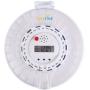 LiveFine Automatic Pill Dispenser, 28-Day Electronic Medication Organizer with Alarm Reminders, Flashing Light and Safety Lock - Dispenses Prescriptions Up to 6 Times Per Day - Clear Lid