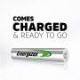 Energizer Rechargeable AAA Batteries, 700 mAh NiMH, Pre-charged, Chargeable for 1,000 Cycles, 8 Count (Recharge Universal)