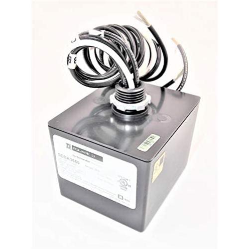 SCHNEIDER ELECTRIC Load Center 3Ph Secondary Surge Arrestor SDSA3650 SPD T1 Sdsa 40Ka 600V Max 3P4W, Black