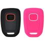 REPROTECTING Silicone Rubber Key Fob Cover Compatible with 2013-2021 Honda Accord CR-V Civic Crosstour Fit HR-V MLBHLIK6-1T MLBHLIK6-1TA