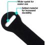 Wrap-It Self-Gripping Storage Straps, Black, 40 Pack (20 4” Straps, 20 8” Straps) – Reusable Hook and Loop Cord Organizer Cable Ties for Cord Management and Organization