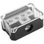 KIMISS Alloy Plastic Car Audio Power Supply Distribution 10GA in 44GA Out Block Splitter