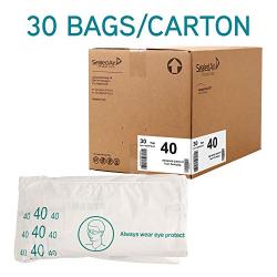 Sealed Air Instapak Quick RT, #40 Bag for 12''x12''x12'' Box, Easy to Use, The ultimate protection for fragile shipments, Foam Packaging Bags (Pack of 30), Light Blue