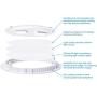 DELight 12W 6'' LED Recessed Lighting 10 Pack Panel Ceiling Light Ultra-thin Cool White 100W Equivalent Downlight