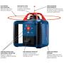 Bosch REVOLVE900 GRL900-20HVK Exterior 1000ft Range Horizontal/Vertical Self-Leveling Cordless Rotary Laser Kit with Tripod, 8ft Grade Rod and Laser Receiver