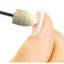Electric Manicure Pedicure Tools Kit - 6 Piece Portable Rotary Drill Nail Care Grooming Set System Kit Includes Buffer, Grinder, Shaper, More for Professional Salon Spa Nails - COLORS RANDOM WILL VARY