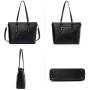 BROMEN Women Briefcase 15.6 inch Laptop Tote Bag Vintage Leather Handbags Shoulder Work Purses