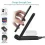 2 in 1 Wireless Charger,FDGAO 15W Fast Qi Wireless Charger Stand Compatible with iPhone 11/12/XR/XS/X/8/Airpods;Upright Wireless Charging Dock for Samsung Galaxy S20/S10/Note 20/Samsung Galaxy Buds