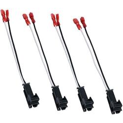 HSTECH 72-4568 2 Pairs (4 Pack) Speaker Harness for Selected General Motor Vehicles Total Adapters