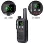 Retevis RB18 Walkie Talkies with Earpieces, Rechargeable Two Way Radios,2 Way Radio for Adults, NOAA Dual PTT Flashlight VOX,for Business Retail Hotel School(10 Pack)