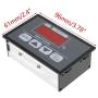 ICQUANZX DC6-60V DC PWM Motor Speed Regulator Power Controller with LED Digital Display, Slow Start/Stop Revolving Speed Time Adjustable