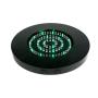 Fortune Products LB-RGBW-10B Super Bright 80 LED Light Base, 10 1/4'' Diameter, 1'' Height, Multi-Color Black Body