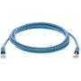 InstallerParts Ethernet Cable CAT6 Cable Shielded (SSTP/SFTP) Booted 0.5 FT - Blue - Professional Series - 10Gigabit/Sec Network/High Speed Internet Cable, 550MHZ