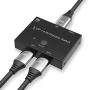 Displayport Cable 1.4 displayport Switch 2 in 1 Out @30Hz 4K@120Hz Splitter Converterdisplayport switchdisplayport Splitter for Multiple Sourceand displays.