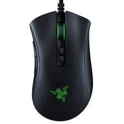 Razer DeathAdder V2 Gaming Mouse: 20K DPI Optical Sensor - Fastest Gaming Mouse Switch - Chroma RGB Lighting - 8 Programmable Buttons - Rubberized Side Grips - Classic Black