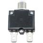 IZTOSS 5PCS 15Amp Circuit Breakers with Manual Reset Waterproof Button Transparent Cover DC50V AC125-250V with Quick Connect Terminals