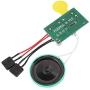 DIY Greeting Card Chip 120 Seconds Recordable Voice Sound Chip Module Built-in Button Battery for Gift Boxes, Invitations, Handmade Products