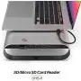 MONITORMATE ProBASE Gen2 10Gbps USB-C Monitor&Laptop Stand with USB3.1 Gen2 Hub/4K@60fps HDMI/UHS-II CardReader/Ethernet. Compatible with MacBook Pro 16″/MacBook Pro 15″ 2017 or Later(Silver) MONITORMATE ProBASE Gen2 10Gbps USB-C Monitor&Laptop Stand with USB3.1 Gen2 Hub/4K@60fps HDMI/UHS-II CardReader/Ethernet. Compatible with MacBook Pro 16″/MacBook Pro 15″ 2017 or Later(Silver)