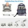 Urmust Laptop Notebook Stand Holder, Ergonomic Adjustable Ultrabook Stand Riser Portable Compatible with MacBook Air Pro, Dell, HP, Lenovo Light Weight Aluminum Up to 15.6''(Gray)
