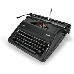 Manual Typewriter black