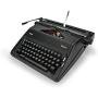 Manual Typewriter black