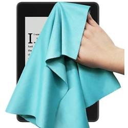 Extra Large 14'' X 15'' Lint Free Microfiber Cleaning Cloth Wipes for Camera Lens and All Electronic Device Screens.