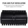 Cooler Master CMA-CEMB01XXBK1-GL 24 Pin 90 Degree Adapter (with Build-in Capacitor) Cooler Master CMA-CEMB01XXBK1-GL 24 Pin 90 Degree Adapter (with Build-in Capacitor)