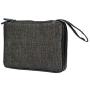 Smilepowo Electronics Organizer, Electronic Travel Universal Cable Organizer Waterproof Bag for USB Cable, Phone, Mini Tablet, Power Bank, Battery Charger, E-Book, SD Card, U Disk, Camera Battery-Grey