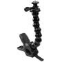 Suptig Jaws Flex Clamp Mount Gooseneck Mount for GoPro Hero 9 Hero 8 Hero 7 Hero 6 Hero 5 Hero 4 Session Hero 3+ Hero 3 Arlo Arlo pro Arlo go Action Cameras