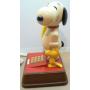 SNOOPY AND WOODSTOCK PHONE PUSH BUTTON DATED 1976