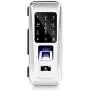 Electronic Smart Glass Door Lock Fingerprint Smart Lock Password Door Access Control System Fingerprint/Password/Swipe/Remote Unlock for Home Office (#3)