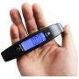 Odowalker Fishing Scale Luggage Weighing Scale Digital Electronic Balance Backlit LCD Display Scales with Hanging Hook,50 Killogram / 110 lb - Big Handle