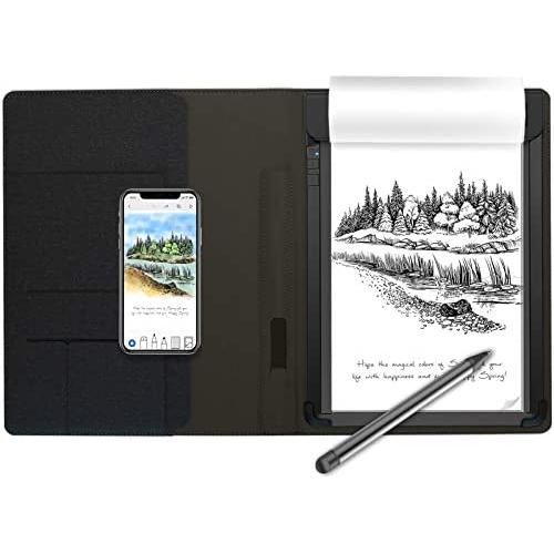 Royole RoWrite Smart Writing Digital Pad for Business, Academic and Art, with Folio, Pen, 2 A5 Notepads Royole RoWrite Smart Writing Digital Pad for Business, Academic and Art, with Folio, Pen, 2 A5 Notepads