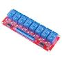 KNACRO 8-Channel 10A Relay Module DC 24V with Optocoupler Isolation High Low Level Triger for Arduino(DC 24V 10A, 8-Channel)