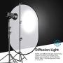 Neewer Professional Lighting Studio 5x7 feet/150x200 cm Pop out Foldable Soft Diffuser Disc Panel Reflector with Carrying Case for Studio and Outdoor Portrait, Product Photography, Video Shooting