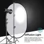 Neewer Professional Lighting Studio 5x7 feet/150x200 cm Pop out Foldable Soft Diffuser Disc Panel Reflector with Carrying Case for Studio and Outdoor Portrait, Product Photography, Video Shooting